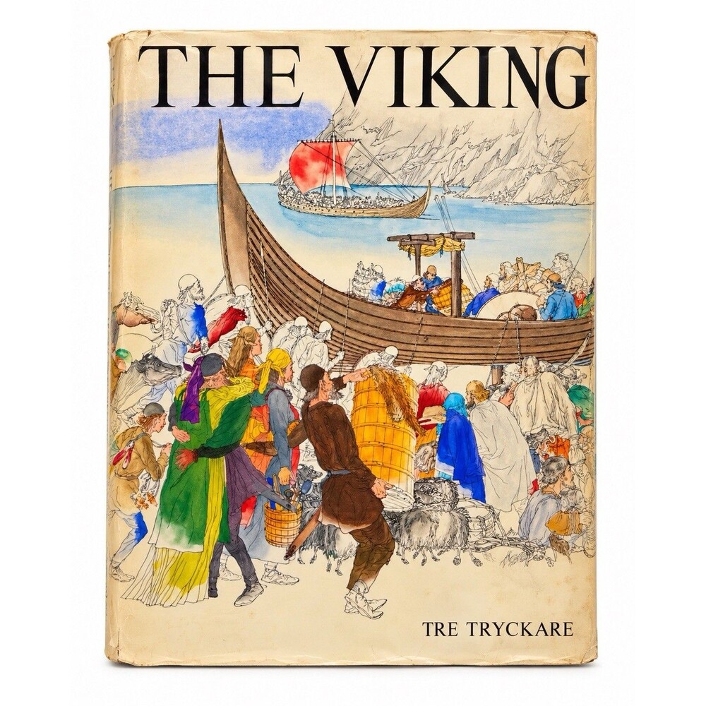 The Viking Tre Tryckare 1966 Time Life International Book Society HC DJ Slipcase